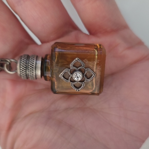 LVP France Vintage 90s Perfume Bottle necklace - Picture 3 of 5